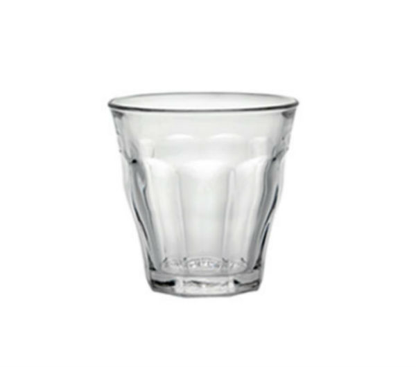 "PICARDIE" glass tumblers (200 ml / 7 3/4 oz)
